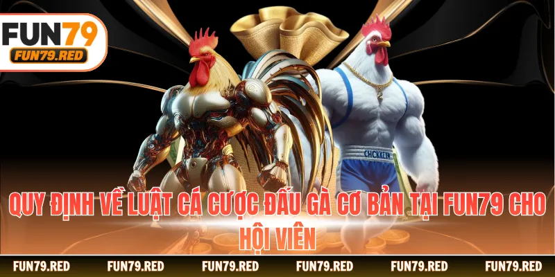 Quy định về luật cá cược đấu gà cơ bản tại FUN79 cho hội viên