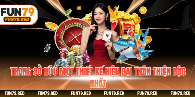 Trang sở hữu một thiết kế hiện đại thân thiện bậc nhất